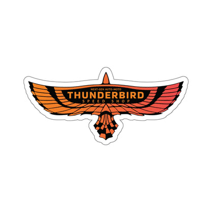 Thunderbird Kiss-Cut Stickers  Thunderbird Speed Shop