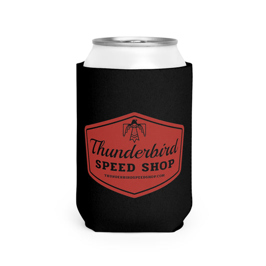 T-Bird Logo Can Cooler Sleeve  Thunderbird Speed Shop