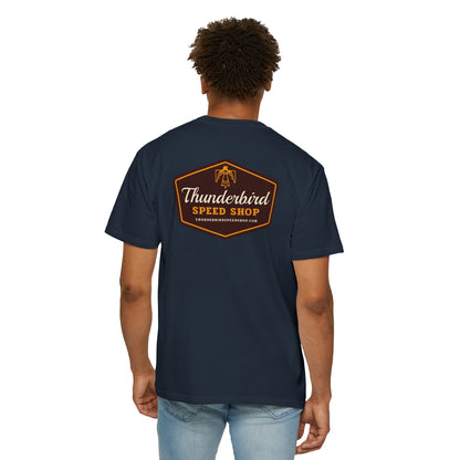 Thunderbird Logo Unisex Garment-Dyed T-shirt  Thunderbird Speed Shop