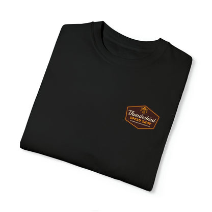 Thunderbird Logo Unisex Garment-Dyed T-shirt  Thunderbird Speed Shop