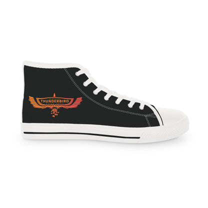 T-Bird Men's High Top Sneakers  Thunderbird Speed Shop