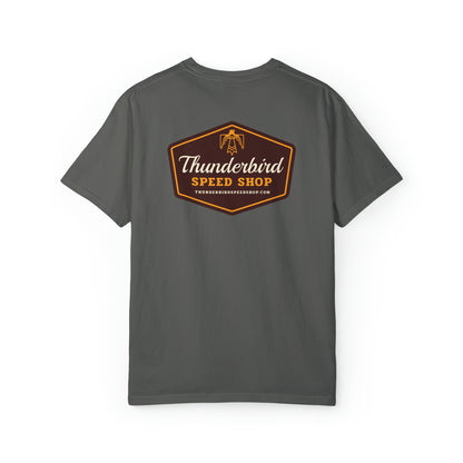 Thunderbird Logo Unisex Garment-Dyed T-shirt  Thunderbird Speed Shop