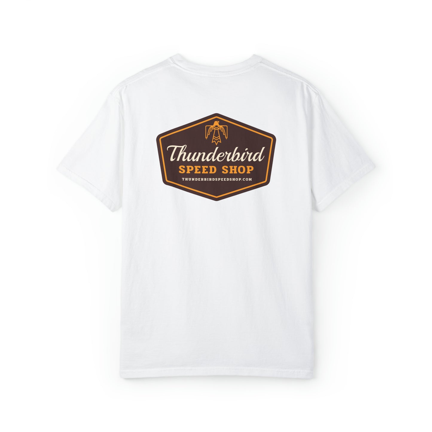 Thunderbird Logo Unisex Garment-Dyed T-shirt  Thunderbird Speed Shop