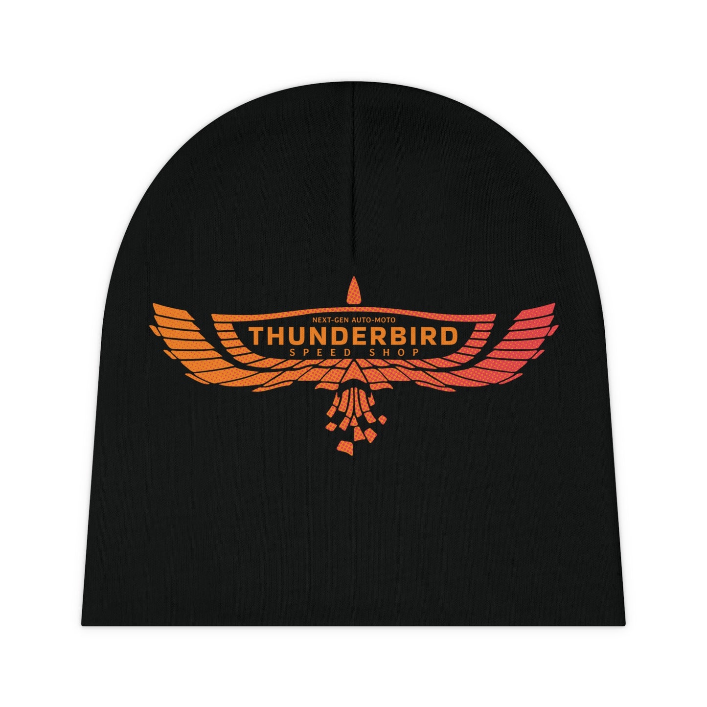 Thunderbird Baby Beanie (AOP)  Thunderbird Speed Shop