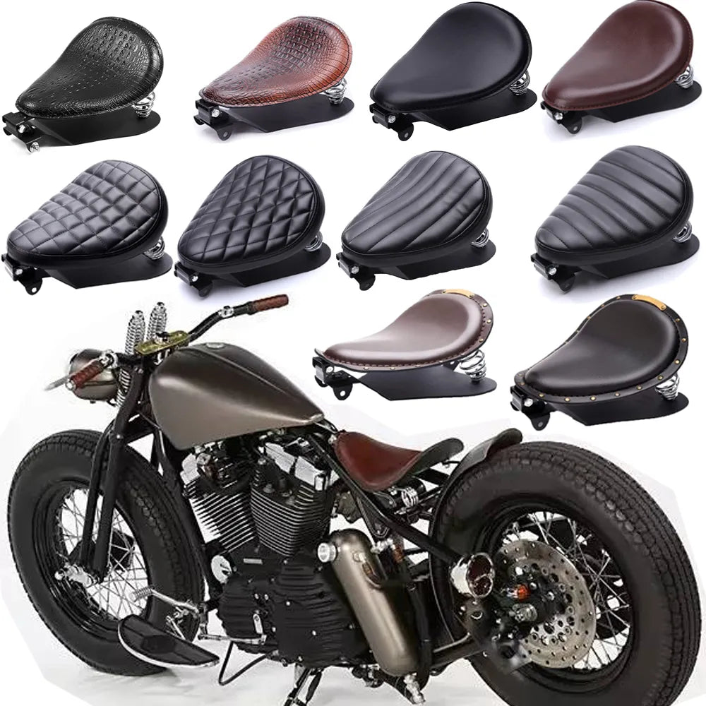 Universal Moto Bobber Motorcycle Solo Seat  Thunderbird Speed Shop