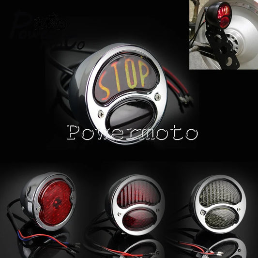 STOP LED Replica Motorcycle Taillights  Thunderbird Speed Shop