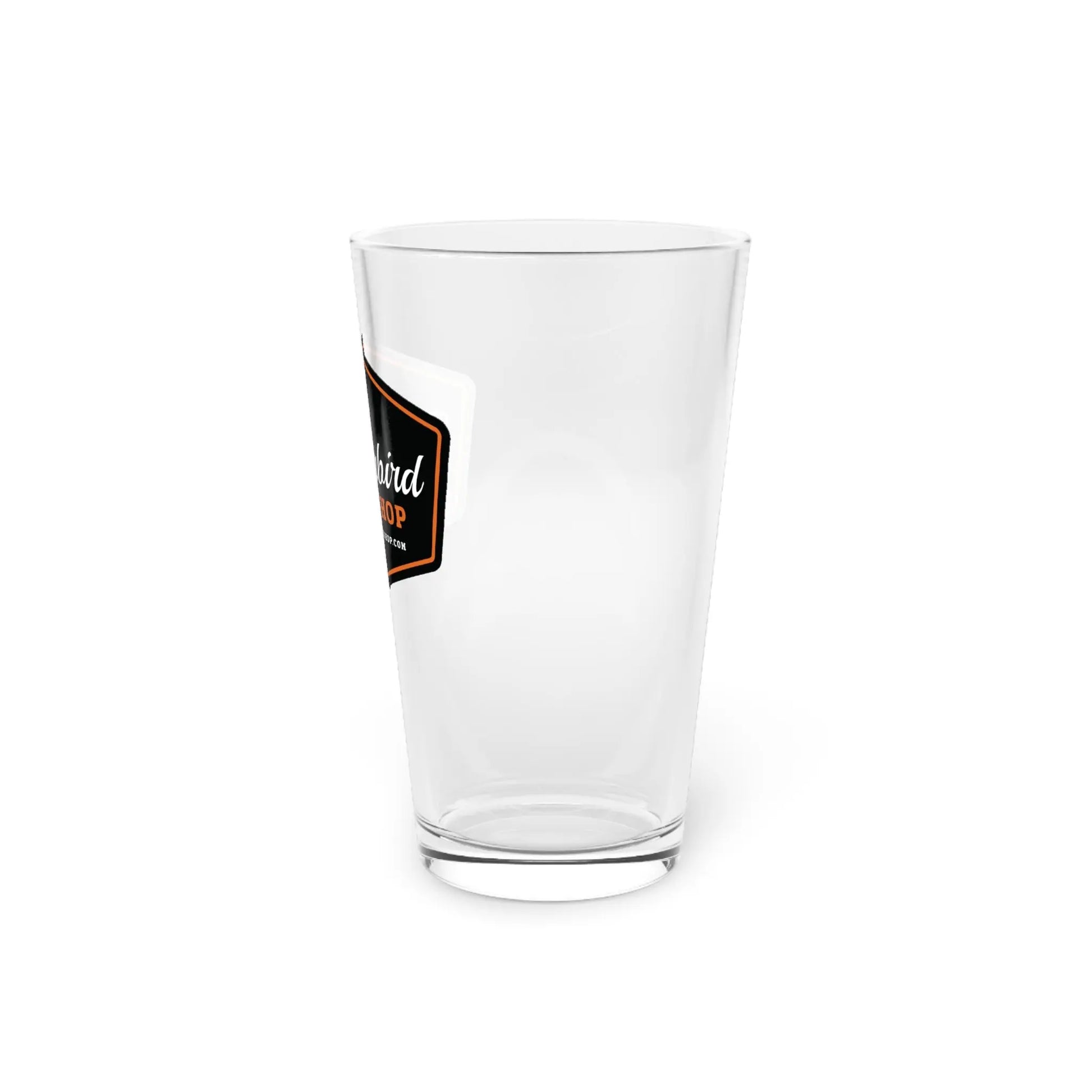 Orange Pint Glass, 16oz  Thunderbird Speed Shop