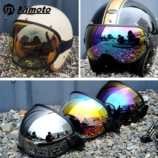 Motorcycle Bubble Helmet Lens