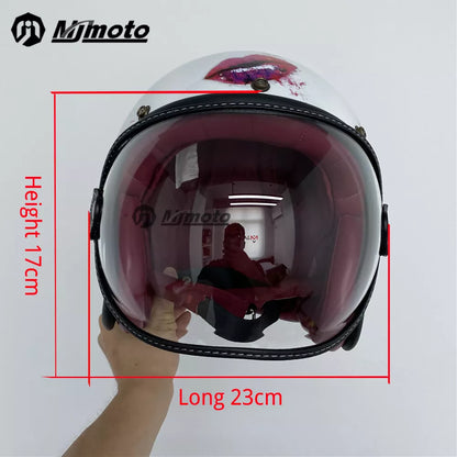 Universal Motorcycle Helmet Bubble Shield  Thunderbird Speed Shop