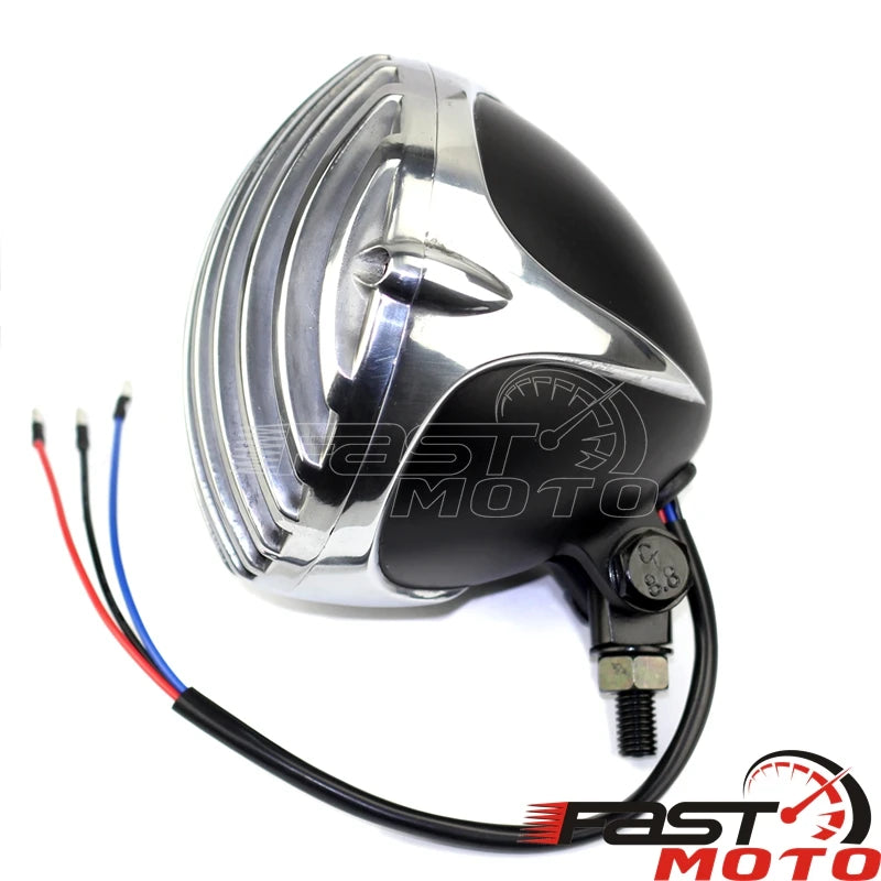 5'' Grill Motorcycle Headlight  Thunderbird Speed Shop