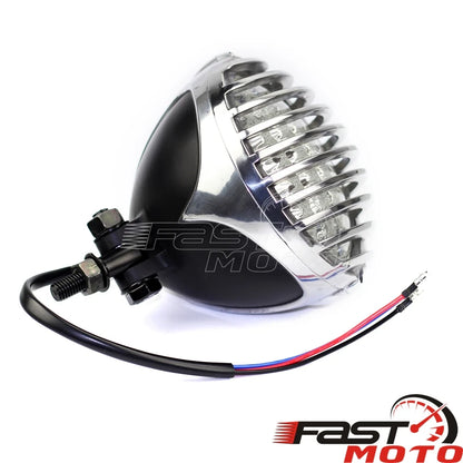 5'' Grill Motorcycle Headlight  Thunderbird Speed Shop