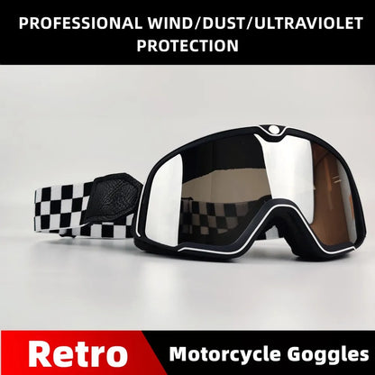 Retro Motorcycle Goggles Retro  Thunderbird Speed Shop