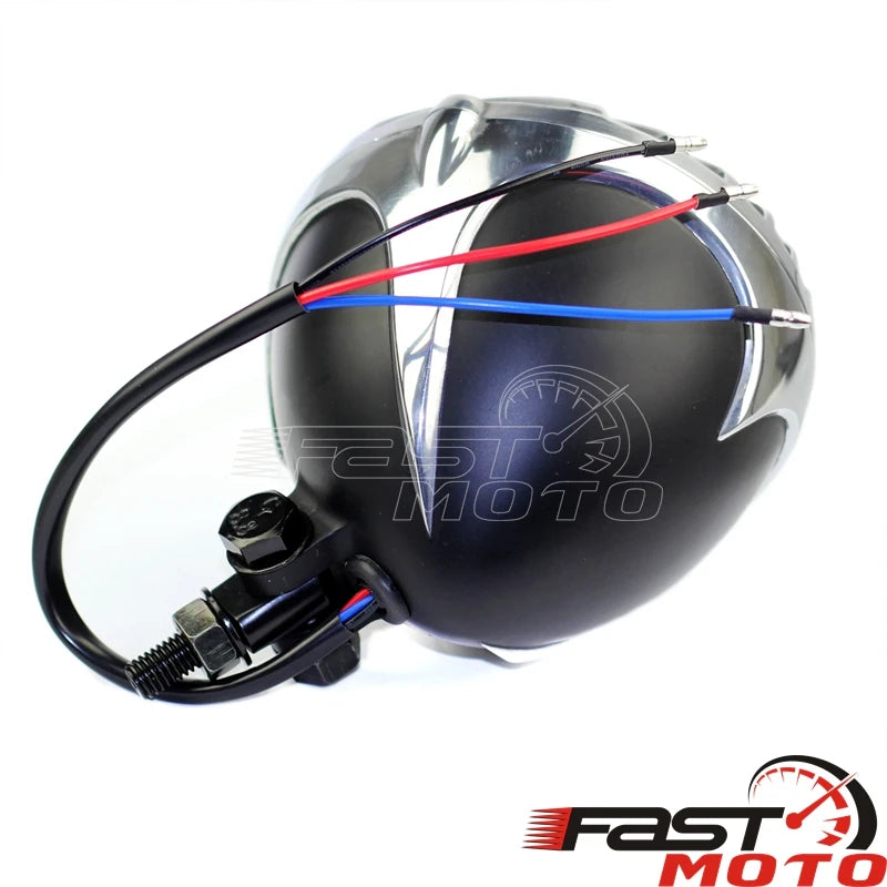 5'' Grill Motorcycle Headlight  Thunderbird Speed Shop