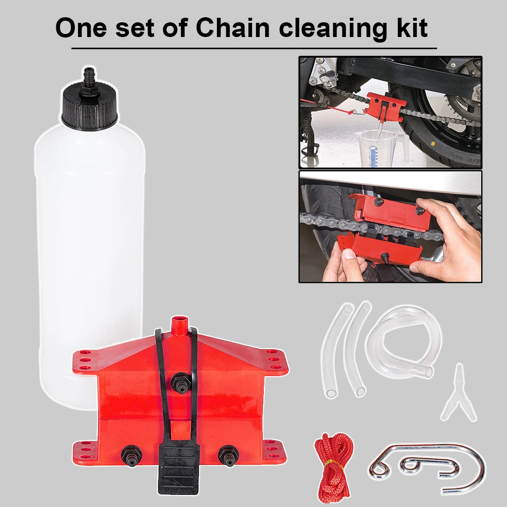 Motorcycle Chain Cleaning and Lube Kit  Thunderbird Speed Shop