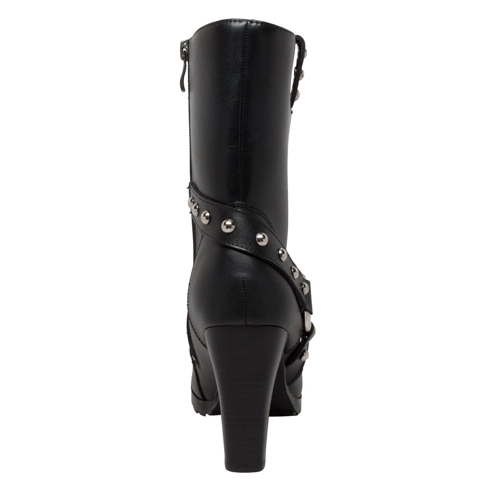 8546 Women's Heeled Boot w/Studs  Thunderbird Speed Shop