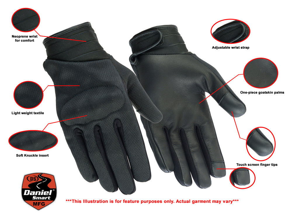 DS43 Textile Lightweight Glove  Thunderbird Speed Shop