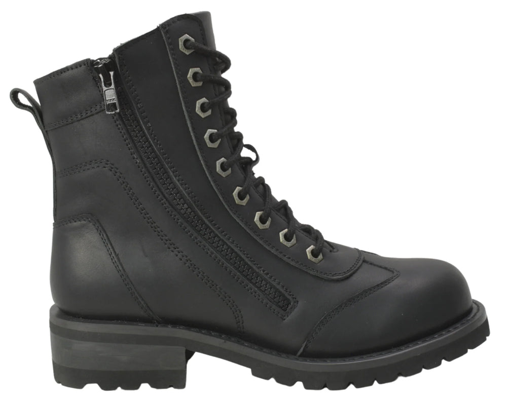 8650 Women's Zipper Biker Boot  Thunderbird Speed Shop