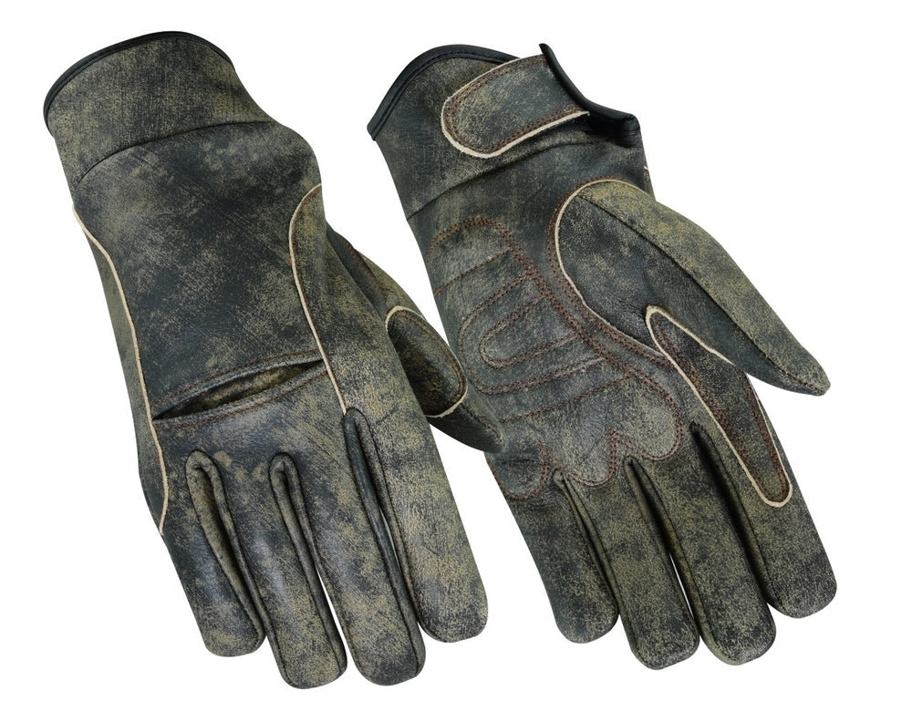 DS42B Premium Antique Brown Cruiser Glove  Thunderbird Speed Shop