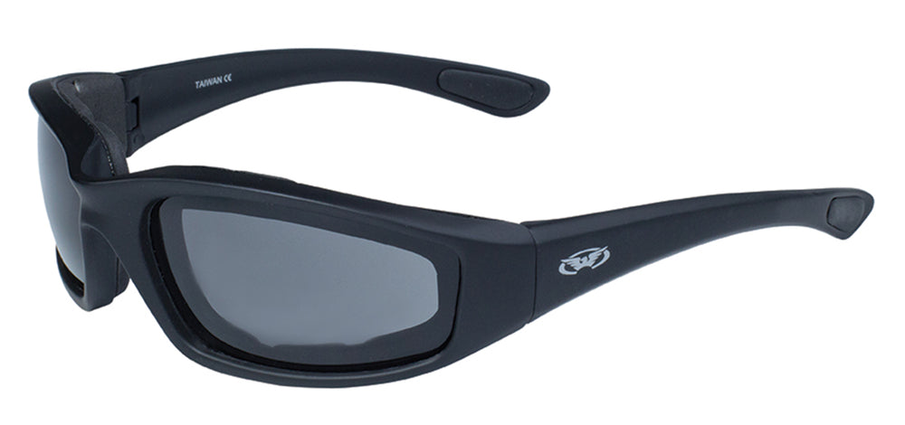 Kickback-SM Kickback Foam Padded Smoke Lenses  Thunderbird Speed Shop