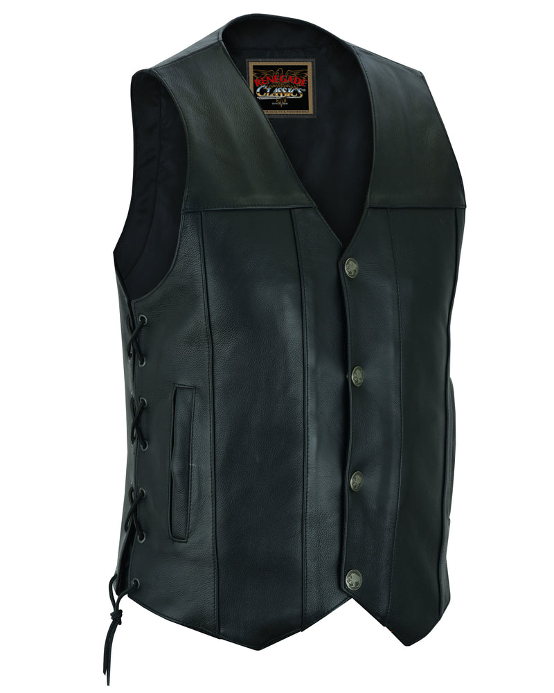 RC142 Men's Single Back Panel Concealed Carry Vest (Buffalo Nickel He  Thunderbird Speed Shop