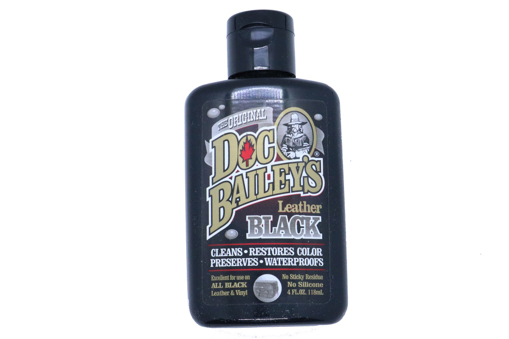 DBailey Doc Bailey's Leather Black Redye and Waterproof  Thunderbird Speed Shop