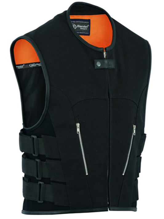 DS006 Men's Updated Canvas SWAT Team Style Vest  Thunderbird Speed Shop