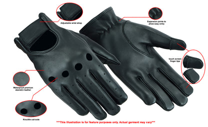 DS51 Deerskin Unlined Driving Glove  Thunderbird Speed Shop