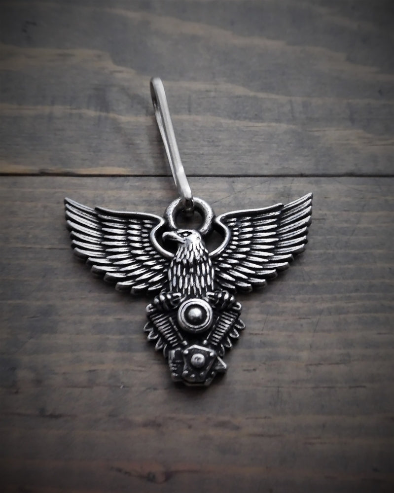 BZP-23 Eagle V-Twin Zipper Pull  Thunderbird Speed Shop