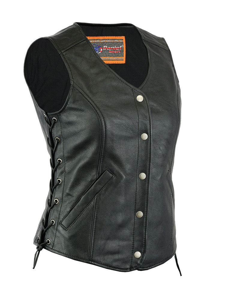 DS266  Women's Premium Classy Longer Body 3/4 Vest  Thunderbird Speed Shop