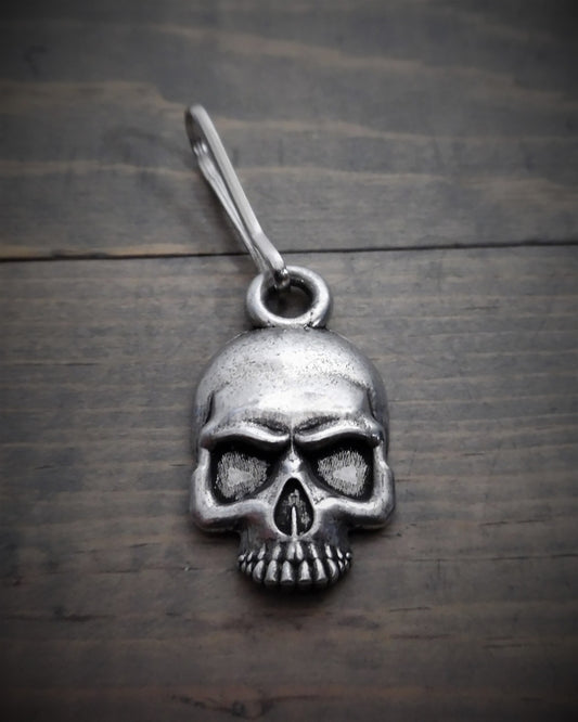 BZP-26 Skull Zipper Pull  Thunderbird Speed Shop