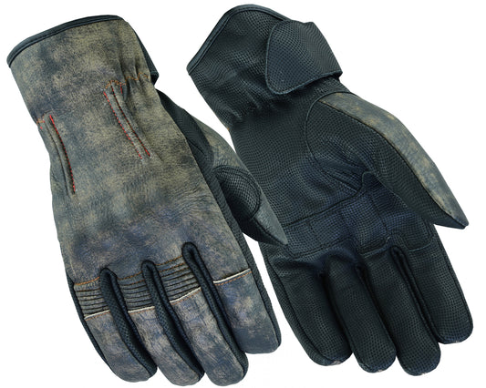 DS95 Men's Feature-Packed Washed-Out Brown Rakish Glove  Thunderbird Speed Shop