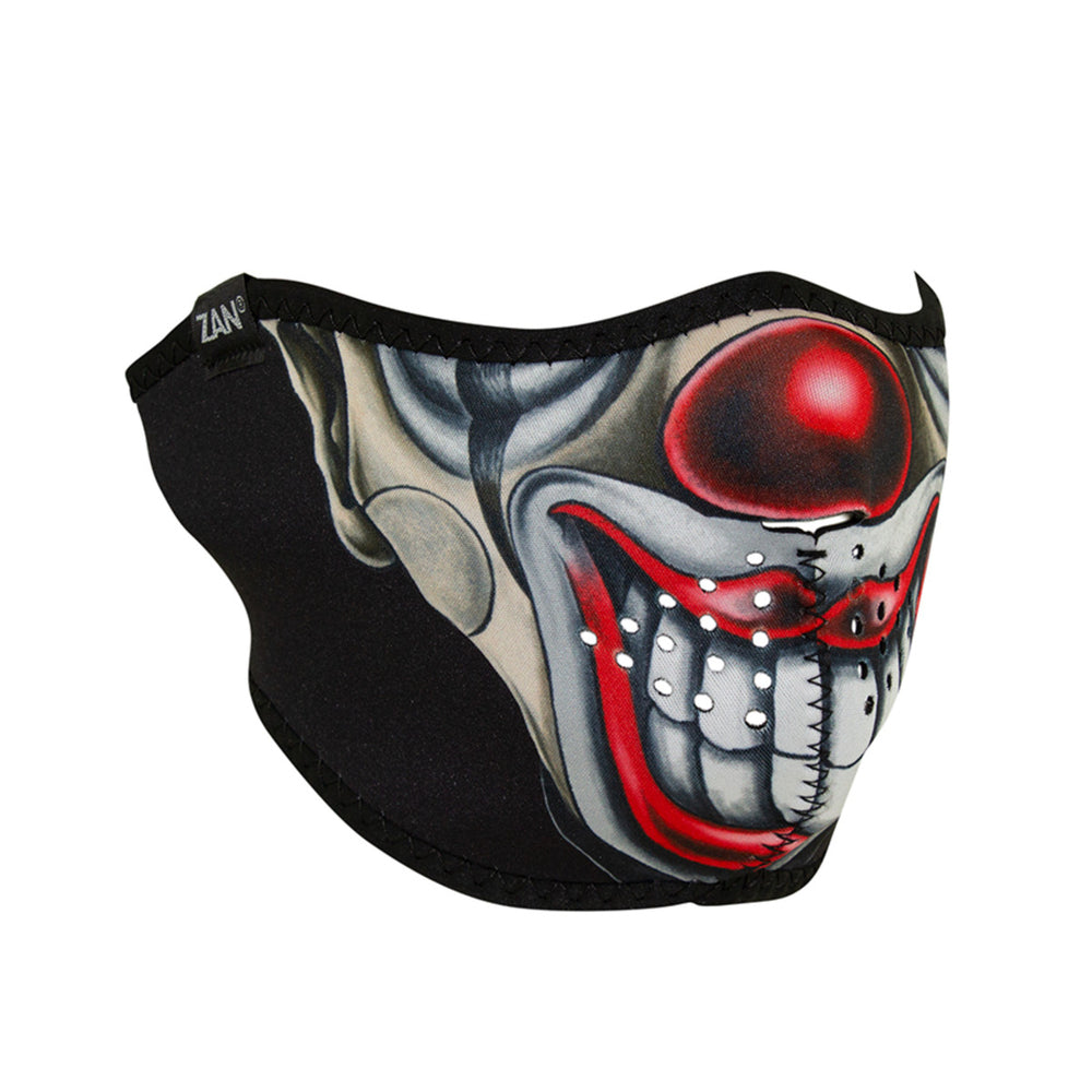 WNFM411H Neoprene Half Face Mask, Chicano Clown  Thunderbird Speed Shop