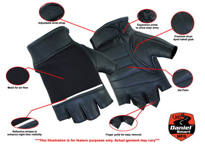 DS4 Women's Traditional Fingerless Glove  Thunderbird Speed Shop