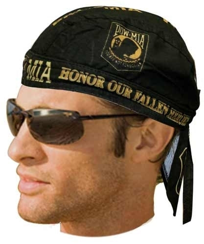 HW2670 Headwrap POW/MIA  Thunderbird Speed Shop