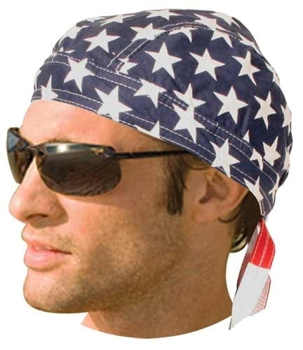 HW2671 Headwrap American Flag  Thunderbird Speed Shop