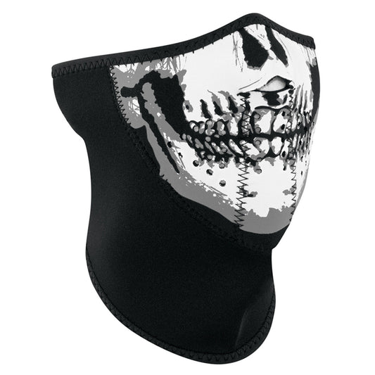 WNFM002H3-Panel Half Mask, Neoprene, Skull Face  Thunderbird Speed Shop