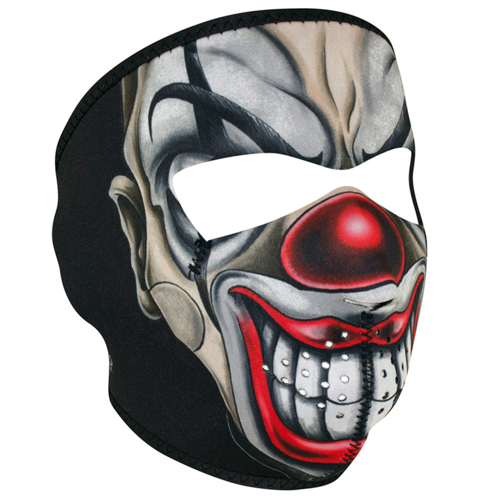 WNFM411 ZAN® Full Mask- Neoprene- Chicano Clown  Thunderbird Speed Shop