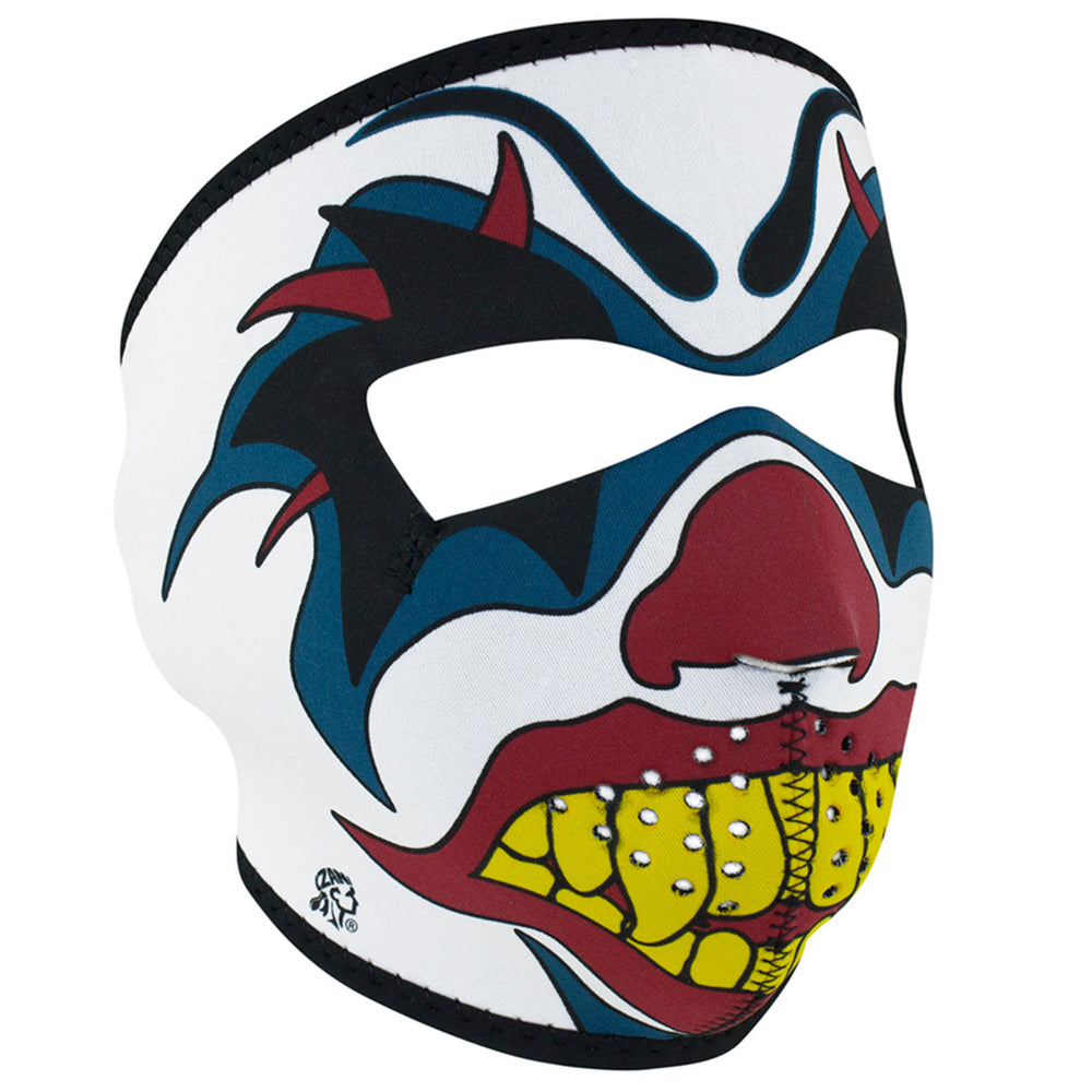 WNFM005 ZAN® Full Mask- Neoprene- Clown  Thunderbird Speed Shop