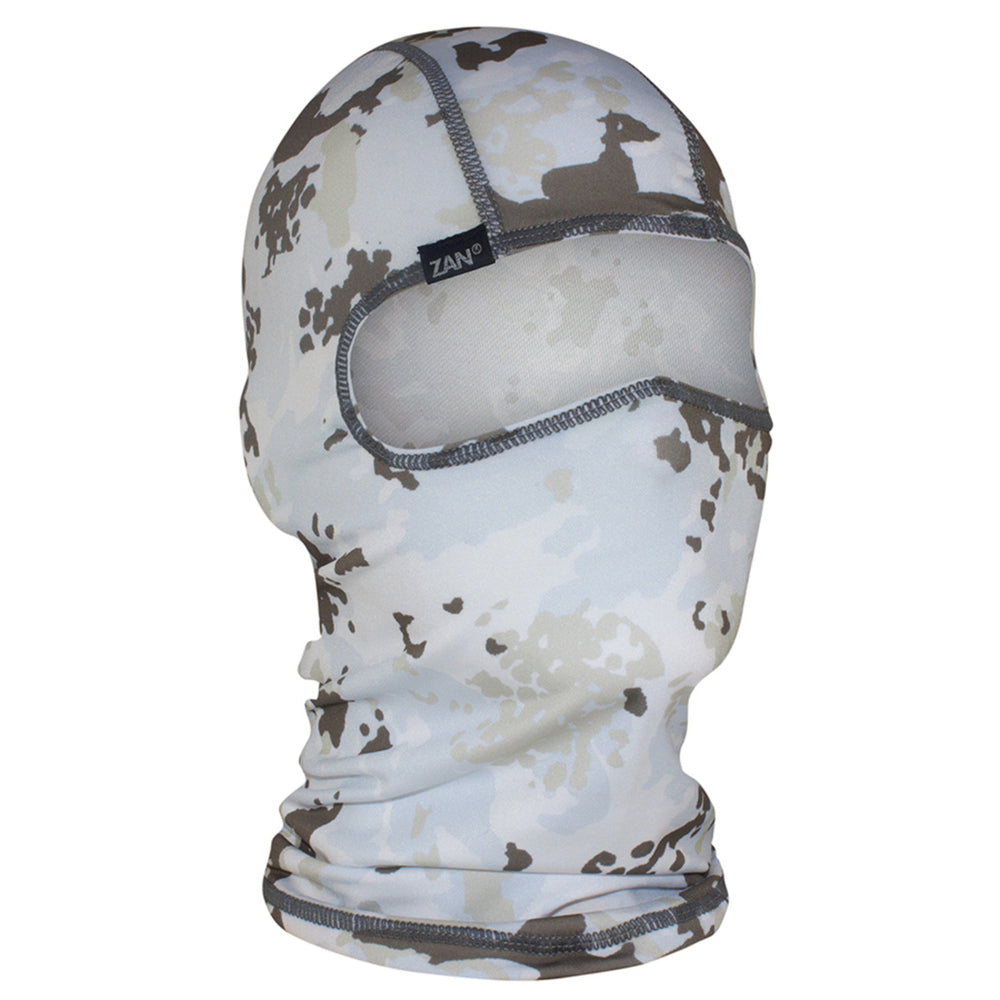 WBP198 Balaclava Polyester- Winter Camo  Thunderbird Speed Shop