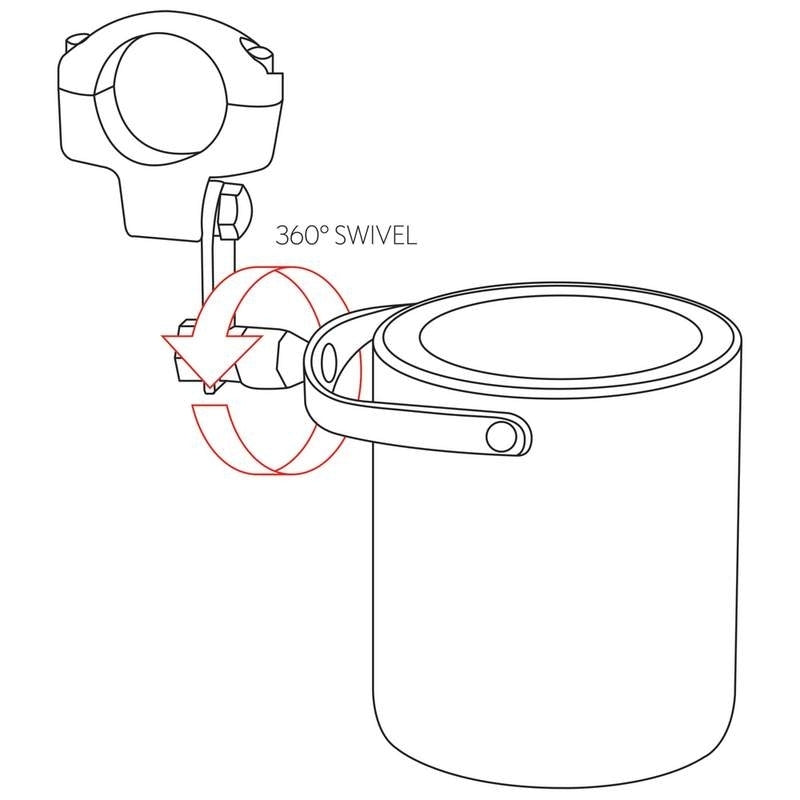 GFCUPHSS SS Motorcycle Cup Holder  Thunderbird Speed Shop