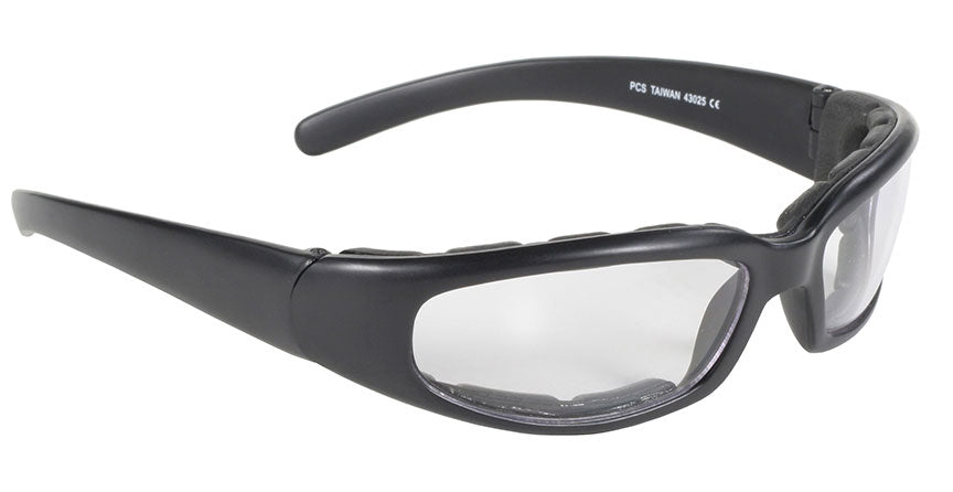 43025 Rally Wrap Padded Blk Frame/Clear Lens  Thunderbird Speed Shop