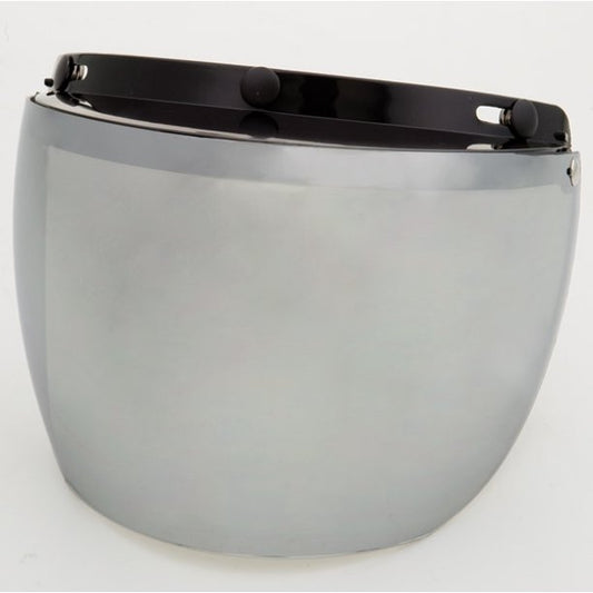 02-211 3 Snap Flip Shield - Hard Coated Silver Mirror  Thunderbird Speed Shop