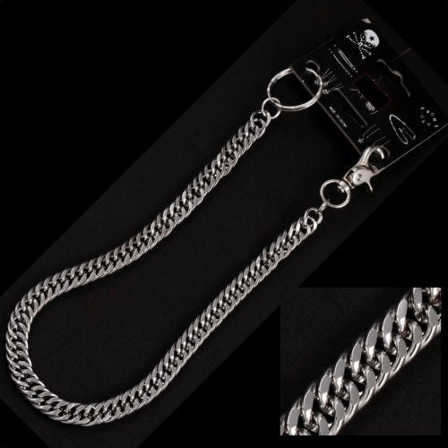 WC-703450 Chromed double chain wallet chain  Thunderbird Speed Shop