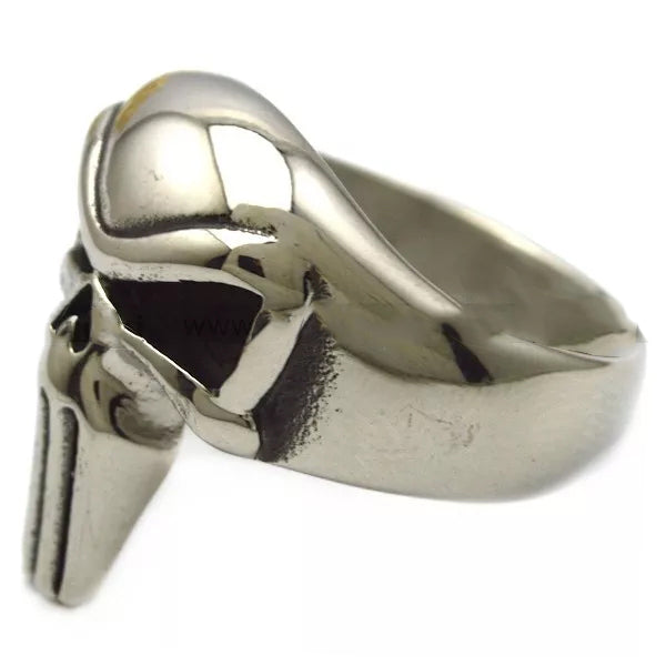 R3003 Punisher Skull Stainless Steel Biker Ring  Thunderbird Speed Shop