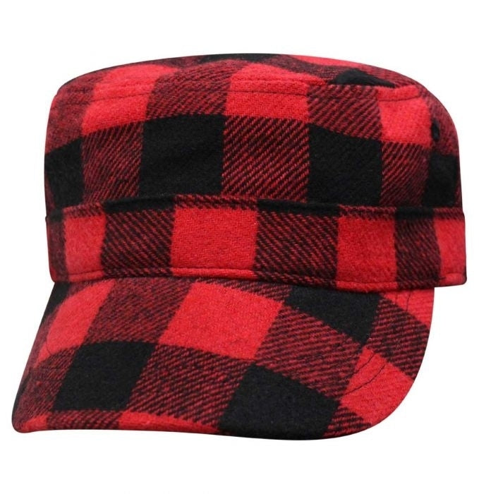 68pld-fbp Buffalo Plaid Fatique  Thunderbird Speed Shop