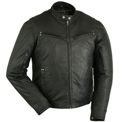 DS742 Men's Lightweight Drum Dyed Naked Lambskin Jacket  Thunderbird Speed Shop