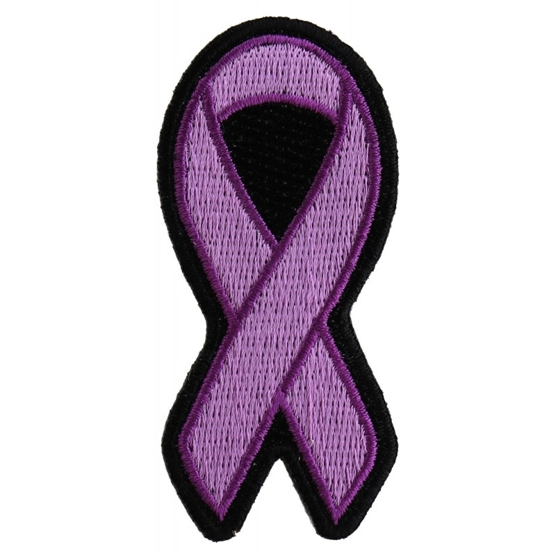 P2762 Purple Ribbon Patch For Breast Cancer Survivors  Thunderbird Speed Shop