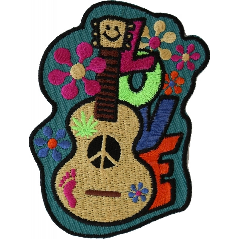 P4920 Love Guitar Cute Patch  Thunderbird Speed Shop