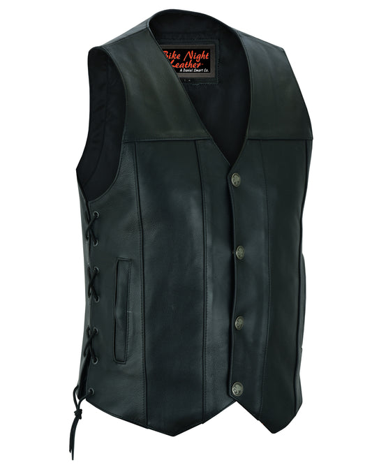 DS142 Men's Single Back Panel Concealed Carry Vest (Buffalo Nickel He  Thunderbird Speed Shop