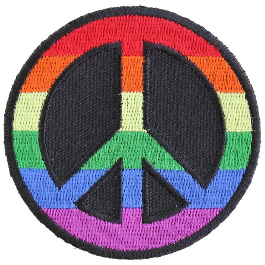 P5451 Rainbow Peace Patch  Thunderbird Speed Shop